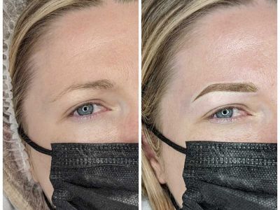 Dermopigmentation liner poudré